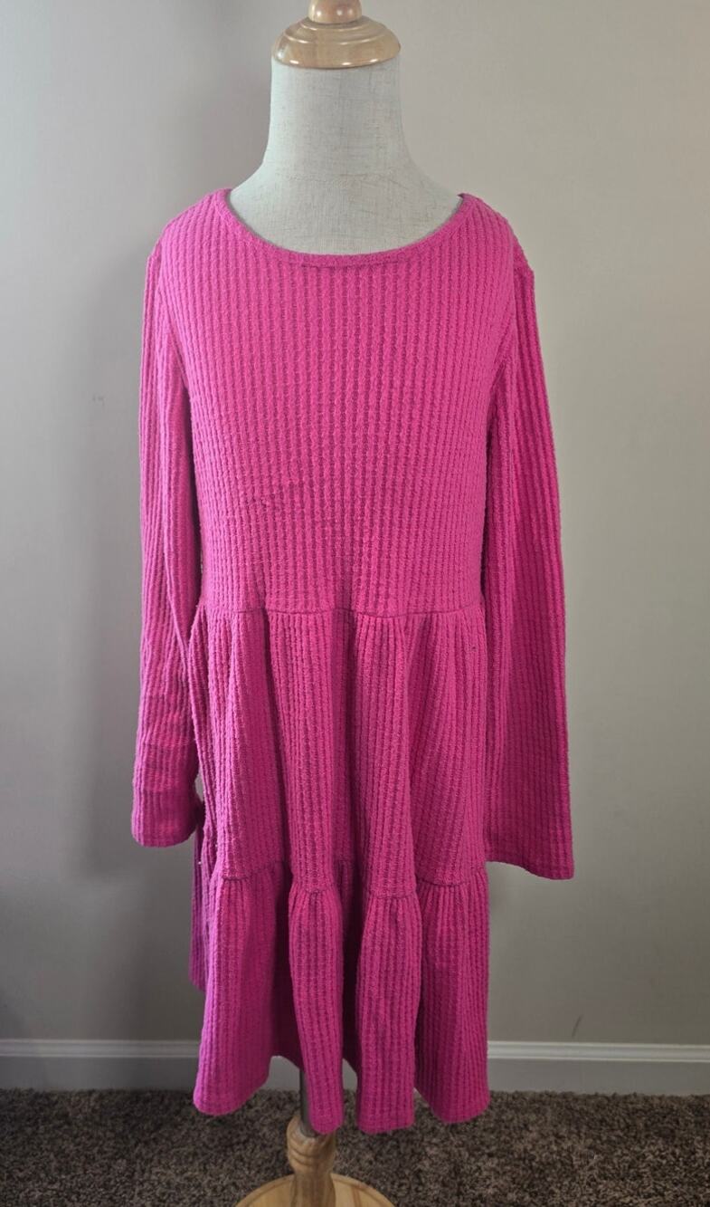 Jumping Beans Sweater Dress Long Sleeve Pink Size 10